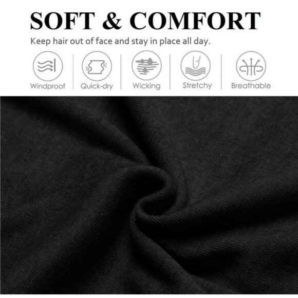 Elastic Non-Slip Soft Cloth Fabric Women's Headbands 16 Pack - Yoga, AUTUMN VIBE - Picture 5 of 7